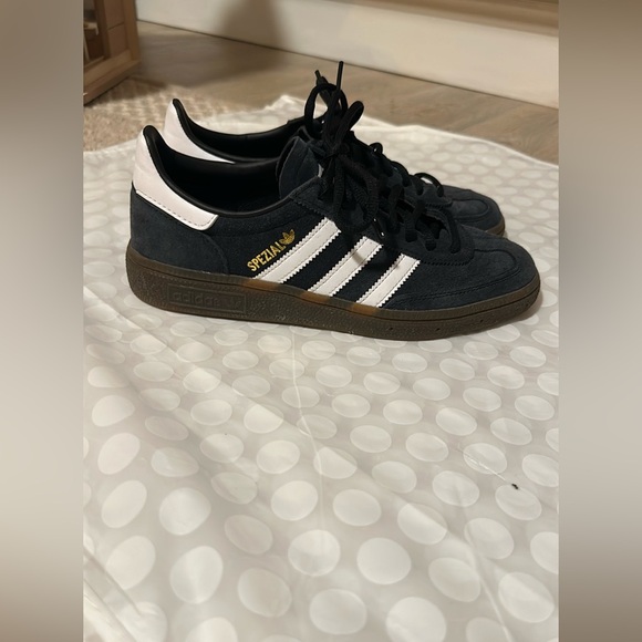 💫 Adidas 💫 Spezial Core Black/Ftwr White/Gum5 size 6 Man - Picture 2 of 10